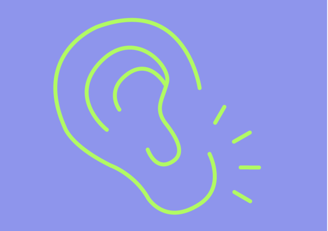 Icon eines Ohrs